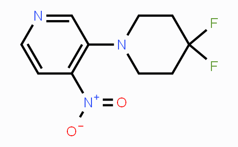 CAS No. 1707373-92-9, 3-(4,4-Difluoropiperidin-1-yl)-4-nitropyridine