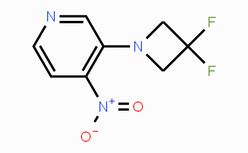 CAS No. 1779136-45-6, 3-(3,3-Difluoroazetidin-1-yl)-4-nitropyridine