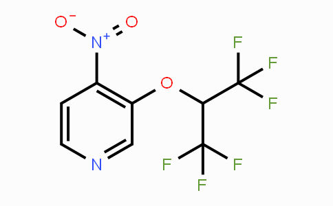 CAS No. 1707358-23-3, 3-(1,1,1,3,3,3-Hexafluoropropan-2-yloxy)-4-nitropyridine