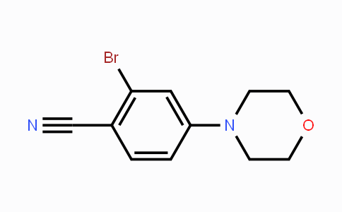 CAS No. 1129540-63-1, 2-Bromo-4-morpholinobenzonitrile