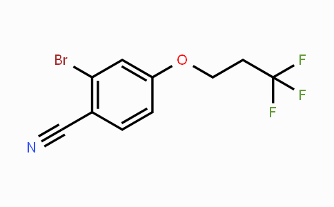 CAS No. 1779124-92-3, 2-Bromo-4-(3,3,3-trifluoropropoxy)benzonitrile