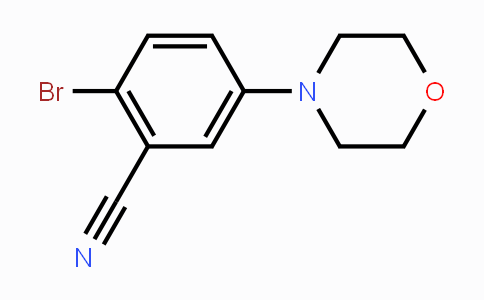 CAS No. 1129540-64-2, 2-Bromo-5-morpholinobenzonitrile