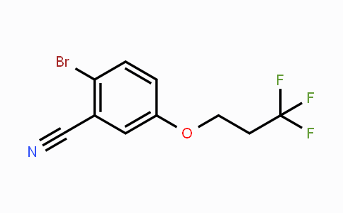 CAS No. 1707358-25-5, 2-Bromo-5-(3,3,3-trifluoropropyloxyl)benzonitrile