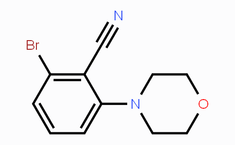 CAS No. 1129540-65-3, 2-Bromo-6-morpholinobenzonitrile
