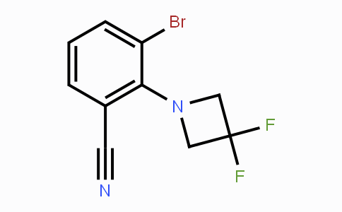 CAS No. 1774896-29-5, 3-Bromo-2-(3,3-difluoroazetidin-1-yl)benzonitrile