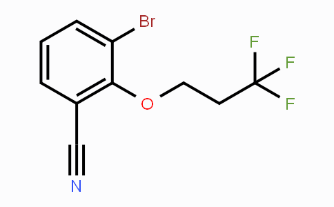 CAS No. 1779127-90-0, 3-Bromo-2-(3,3,3-trifluoropropyloxyl)benzonitrile