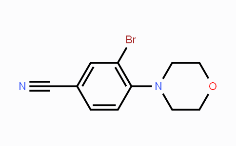 CAS No. 1207541-01-2, 3-Bromo-4-morpholinobenzonitrile