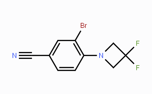 CAS No. 1774896-20-6, 3-Bromo-4-(3,3-difluoroazetidin-1-yl)benzonitrile