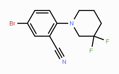 CAS No. 1774896-39-7, 5-Bromo-2-(3,3-difluoropiperidin-1-yl)benzonitrile