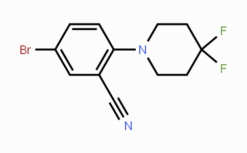 CAS No. 1774898-96-2, 5-Bromo-2-(4,4-difluoropiperidin-1-yl)benzonitrile