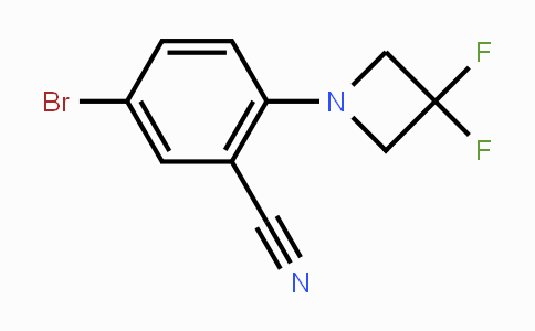 CAS No. 1707374-06-8, 5-Bromo-2-(3,3-difluoroazetidin-1-yl)benzonitrile