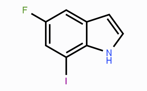 CAS No. 1774896-43-3, 5-Fluoro-7-iodo-1H-indole