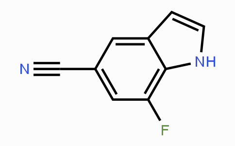 CAS No. 883500-88-7, 5-Cyano-7-fluoroindole