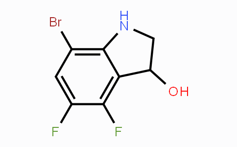 CAS No. 1707374-08-0, 7-Bromo-4,5-difluoro-3-hydroxyindoline