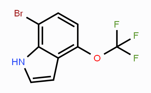 CAS No. 1154742-52-5, 7-Bromo-4-(trifluoromethoxy)-1H-indole