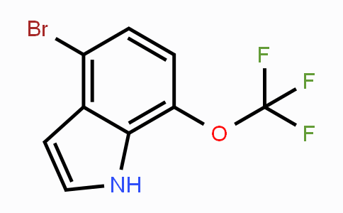 CAS No. 1774896-71-7, 4-Bromo-7-(trifluoromethoxy)-1H-indole