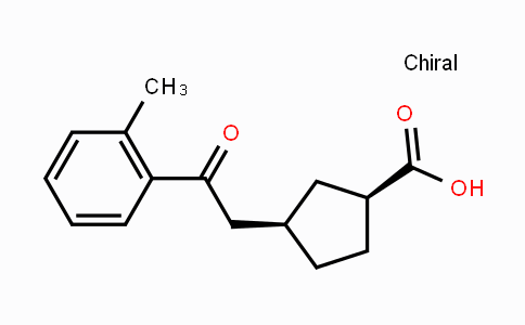 MC101740 | 733740-24-4 | cis-3-[2-(2-Methylphenyl)-2-oxoethyl]-cyclopentane-1-carboxylic acid