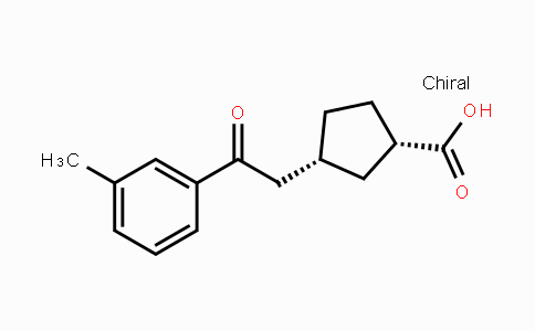 733740-25-5 | cis-3-[2-(3-Methylphenyl)-2-oxoethyl]-cyclopentane-1-carboxylic acid