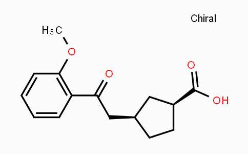 733740-27-7 | cis-3-[2-(2-Methoxyphenyl)-2-oxoethyl]-cyclopentane-1-carboxylic acid