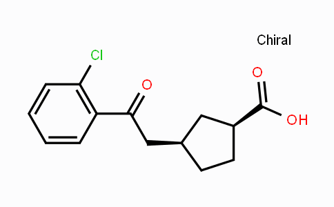 MC101748 | 733740-40-4 | cis-3-[2-(2-Chlorophenyl)-2-oxoethyl]-cyclopentane-1-carboxylic acid