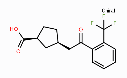733740-45-9 | cis-3-[2-Oxo-2-(2-trifluoromethylphenyl)-ethyl]cyclopentane-1-carboxylic acid