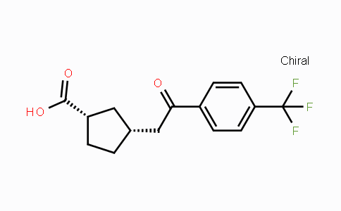 733740-47-1 | cis-3-[2-Oxo-2-(4-trifluoromethylphenyl)-ethyl]cyclopentane-1-carboxylic acid