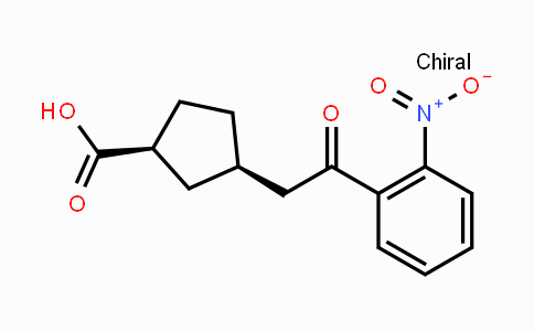CAS No. 733740-48-2, cis-3-[2-Oxo-2-(2-nitrophenyl)ethyl]-cyclopentane-1-carboxylic acid