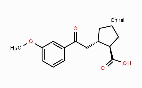 CAS No. 733740-56-2, trans-2-[2-(3-Methoxyphenyl)-2-oxoethyl]-cyclopentane-1-carboxylic acid