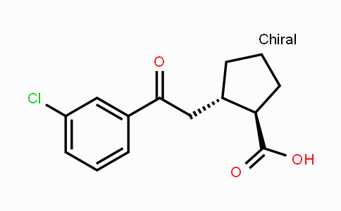 CAS No. 733740-63-1, trans-2-[2-(3-Chlorophenyl)-2-oxoethyl]-cyclopentane-1-carboxylic acid