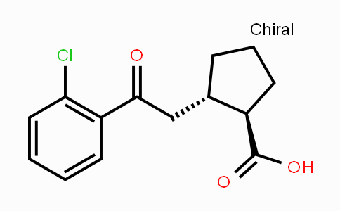 CAS No. 733740-68-6, trans-2-[2-(2-Chlorophenyl)-2-oxoethyl]-cyclopentane-1-carboxylic acid