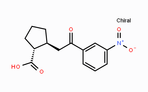 CAS No. 733740-77-7, trans-2-[2-Oxo-2-(3-nitrophenyl)ethyl]-cyclopentane-1-carboxylic acid