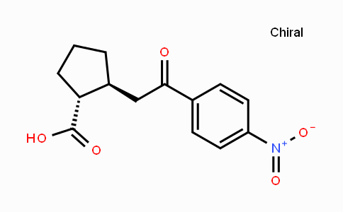 CAS No. 733740-78-8, trans-2-[2-Oxo-2-(4-nitrophenyl)ethyl]-cyclopentane-1-carboxylic acid