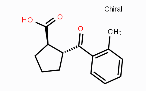 CAS No. 733740-79-9, trans-2-(2-Methylbenzoyl)cyclopentane-1-carboxylic acid
