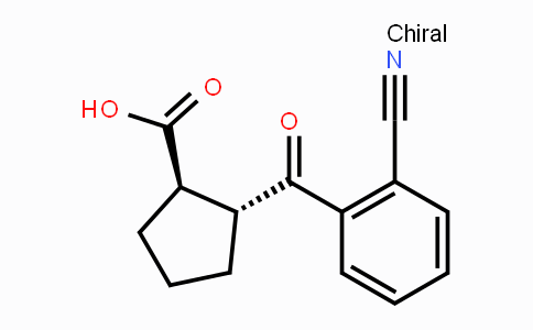 CAS No. 733740-85-7, trans-2-(2-Cyanobenzoyl)cyclopentane-1-carboxylic acid