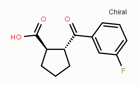 733741-04-3 | trans-2-(3-Fluorobenzoyl)cyclopentane-1-carboxylic acid