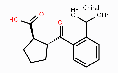 CAS No. 733741-08-7, trans-2-(2-Iso-propylbenzoyl)cyclopentane-1-carboxylic acid