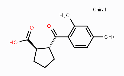 CAS No. 733741-14-5, trans-2-(2,4-Dimethylbenzoyl)cyclopentane-1-carboxylic acid