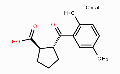 CAS No. 733741-15-6, trans-2-(2,5-Dimethylbenzoyl)cyclopentane-1-carboxylic acid