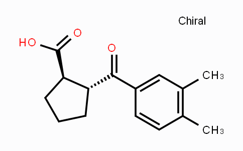 CAS No. 733741-19-0, trans-2-(3,4-Dimethylbenzoyl)cyclopentane-1-carboxylic acid