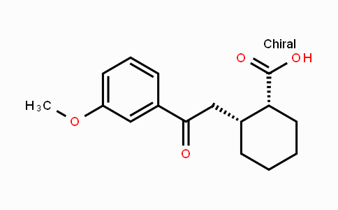 CAS No. 736136-33-7, cis-2-[2-(3-Methoxyphenyl)-2-oxoethyl]-cyclohexane-1-carboxylic acid