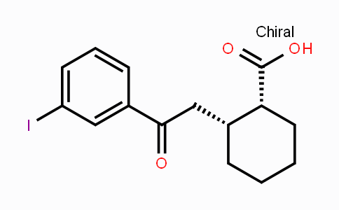 CAS No. 736136-48-4, cis-2-[2-(3-Iodophenyl)-2-oxoethyl]-cyclohexane-1-carboxylic acid