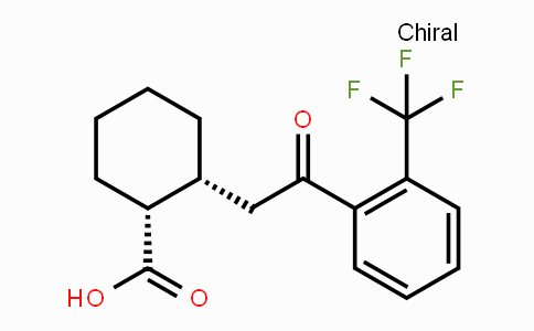 DY101806 | 736136-50-8 | cis-2-[2-Oxo-2-(2-trifluoromethylphenyl)-ethyl]cyclohexane-1-carboxylic acid