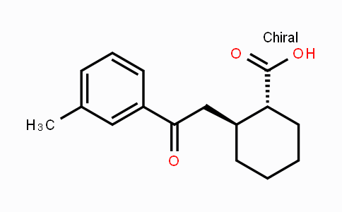 CAS No. 735274-71-2, trans-2-[2-(3-Methylphenyl)-2-oxoethyl]-cyclohexane-1-carboxylic acid