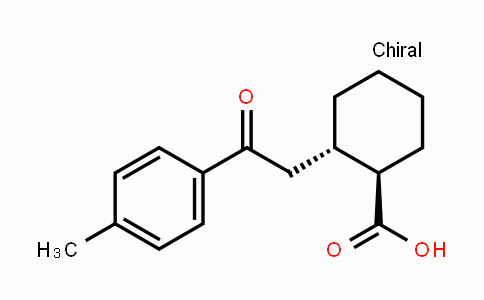 CAS No. 27866-87-1, trans-2-[2-(4-Methylphenyl)-2-oxoethyl]-cyclohexane-1-carboxylic acid