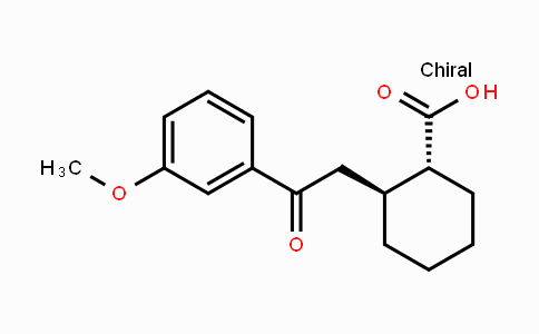 CAS No. 735274-75-6, trans-2-[2-(3-Methoxyphenyl)-2-oxoethyl]-cyclohexane-1-carboxylic acid