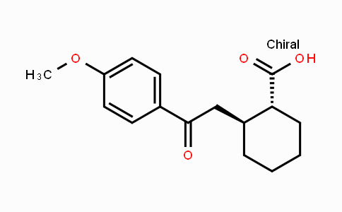 CAS No. 735274-77-8, trans-2-[2-(4-Methoxyphenyl)-2-oxoethyl]-cyclohexane-1-carboxylic acid