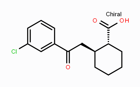 CAS No. 735274-89-2, trans-2-[2-(3-Chlorophenyl)-2-oxoethyl]-cyclohexane-1-carboxylic acid