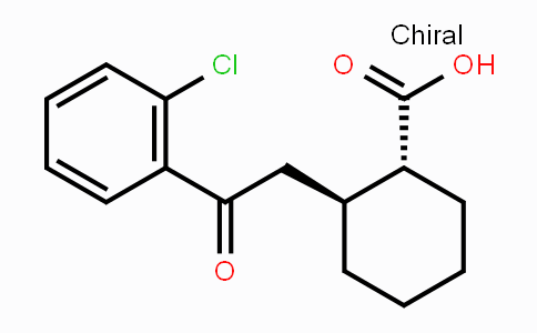 CAS No. 735274-93-8, trans-2-[2-(2-Chlorophenyl)-2-oxoethyl]-cyclohexane-1-carboxylic acid