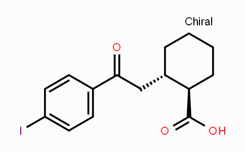 CAS No. 735274-97-2, trans-2-[2-(4-Iodophenyl)-2-oxoethyl]-cyclohexane-1-carboxylic acid