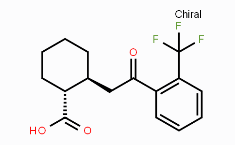 CAS No. 735274-98-3, trans-2-[2-Oxo-2-(2-trifluoromethylphenyl)-ethyl]cyclohexane-1-carboxylic acid